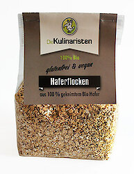 Die Kulinaristen nehmen geschrotete, gekeimte und glutenfreie Haferflocken ins Programm